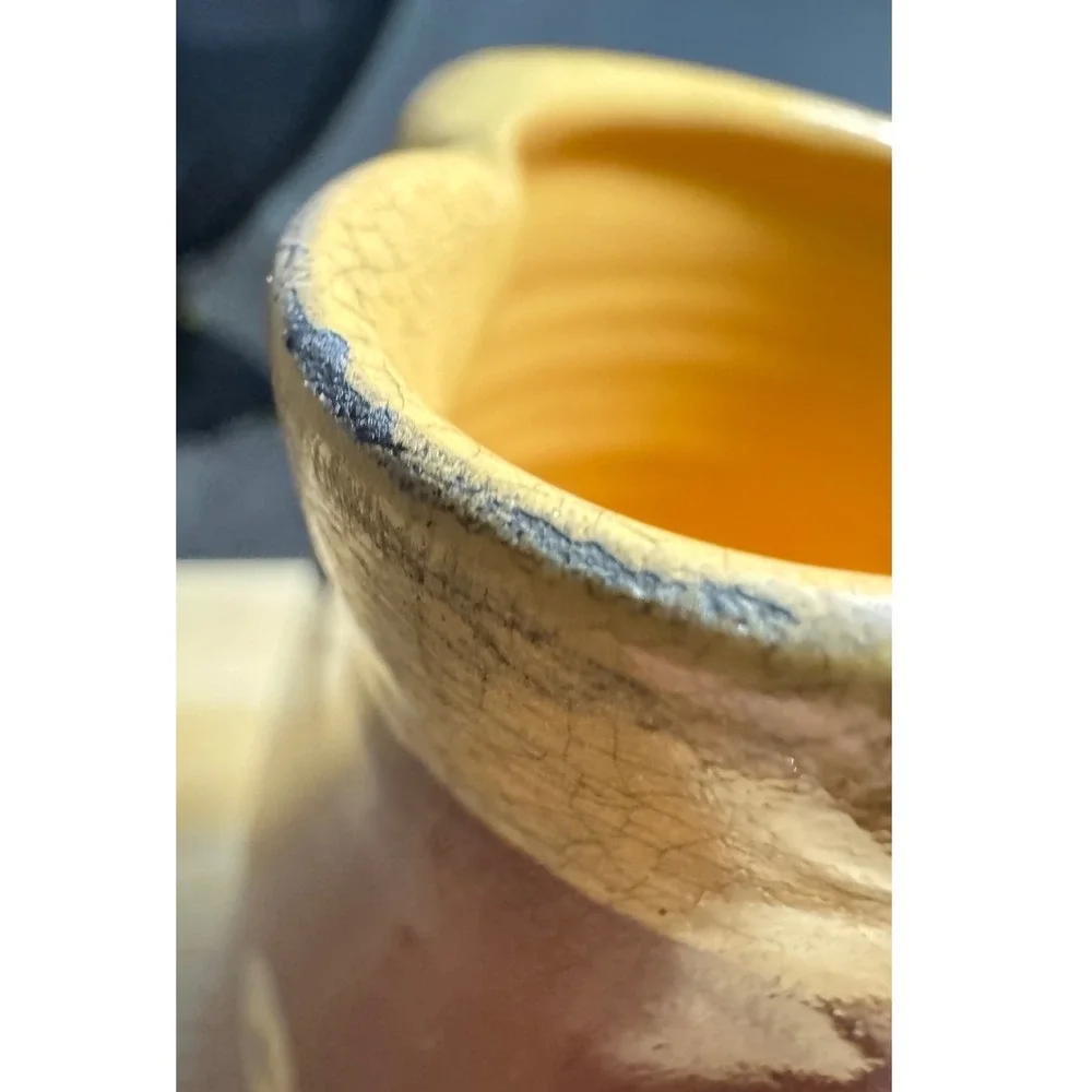 Eric Anderson Slipware Pitcher Count Your Blessings Each and everyday RARE 1997